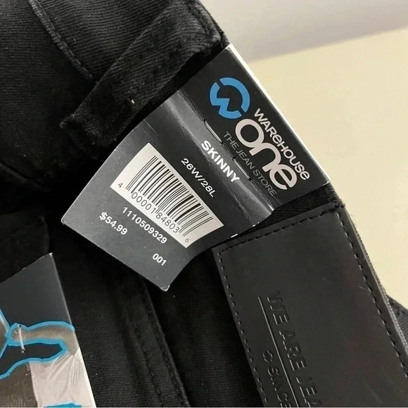 Warehouse One skinny jeans 26x28  NWT - Picture 12 of 12